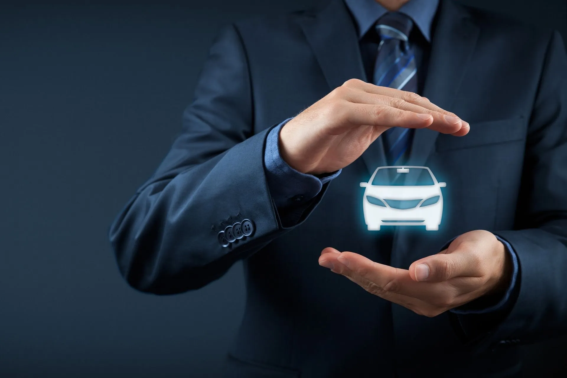Person handing over car keys