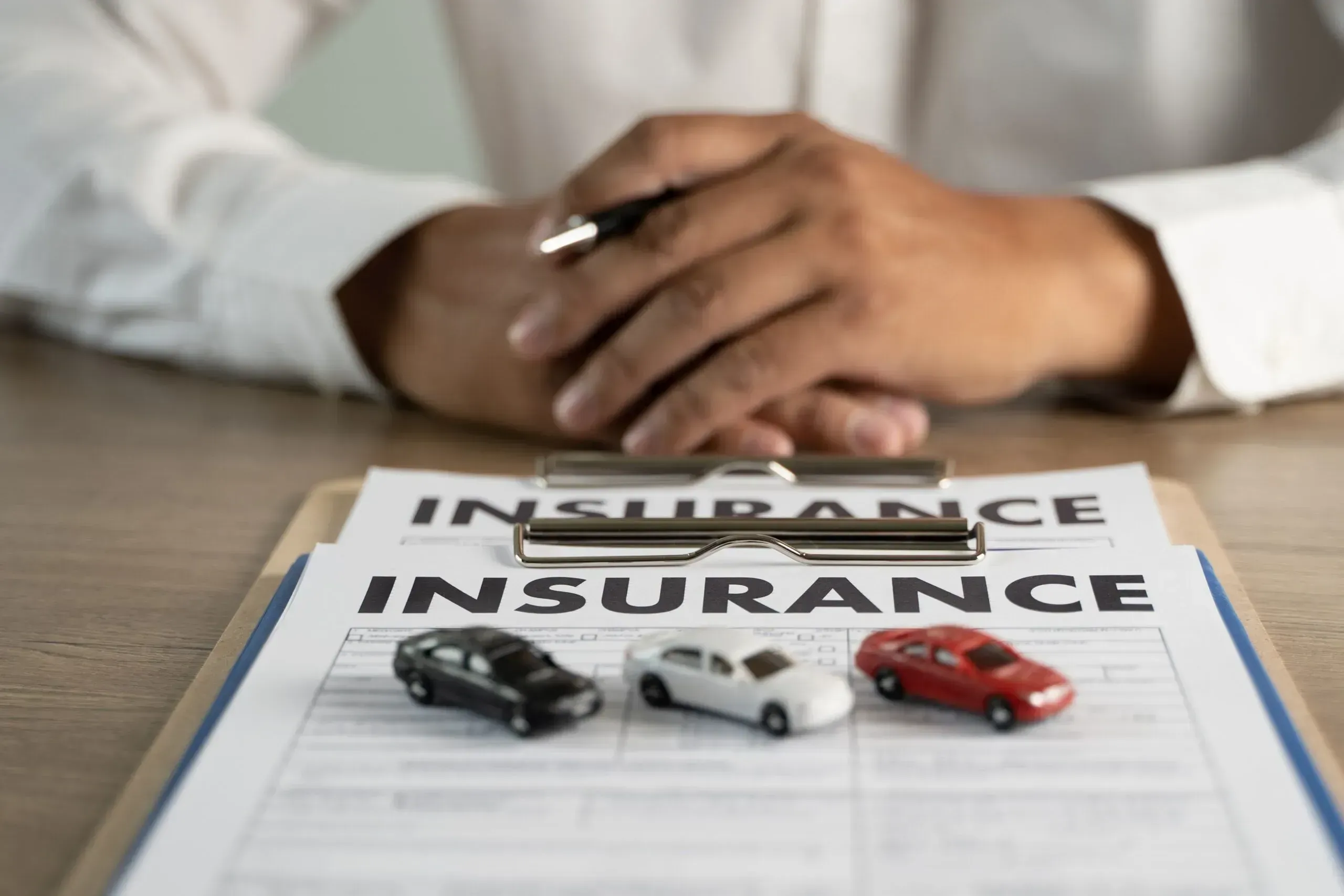 Insurance agent ready to help